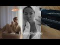 Evening routine  holiday edition get unready with me skincare routine lilysilk self care vlog