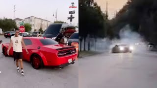 Video thumbnail of "Lil Baby Has The Fastest SRT Hellcat Dodge Challenger CRAZY LOUD ‍💨"