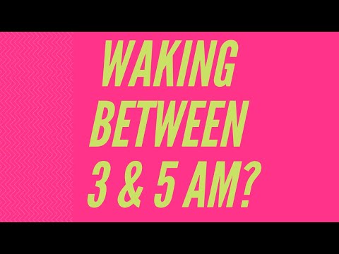 WAKING BETWEEN 3AM & 5AM | SPIRITUAL AWAKENING