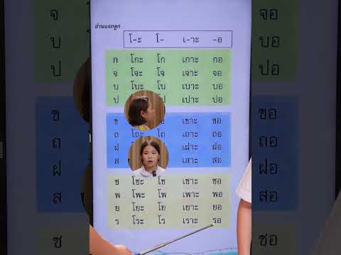 ภาษาพาทีบทที่ ๙ อ่านแจกลูก | ครูนกเล็ก