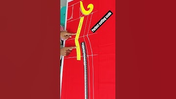 perfect cutting scale ( side fitting scale ) #shortvideo #sewingtricks #blousedesign