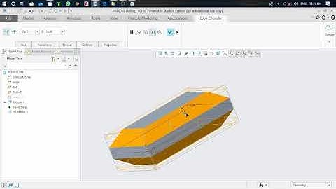 Video-11 How to use chamfer command in creo parametric  5.0 @CAD-Masters  Design skills