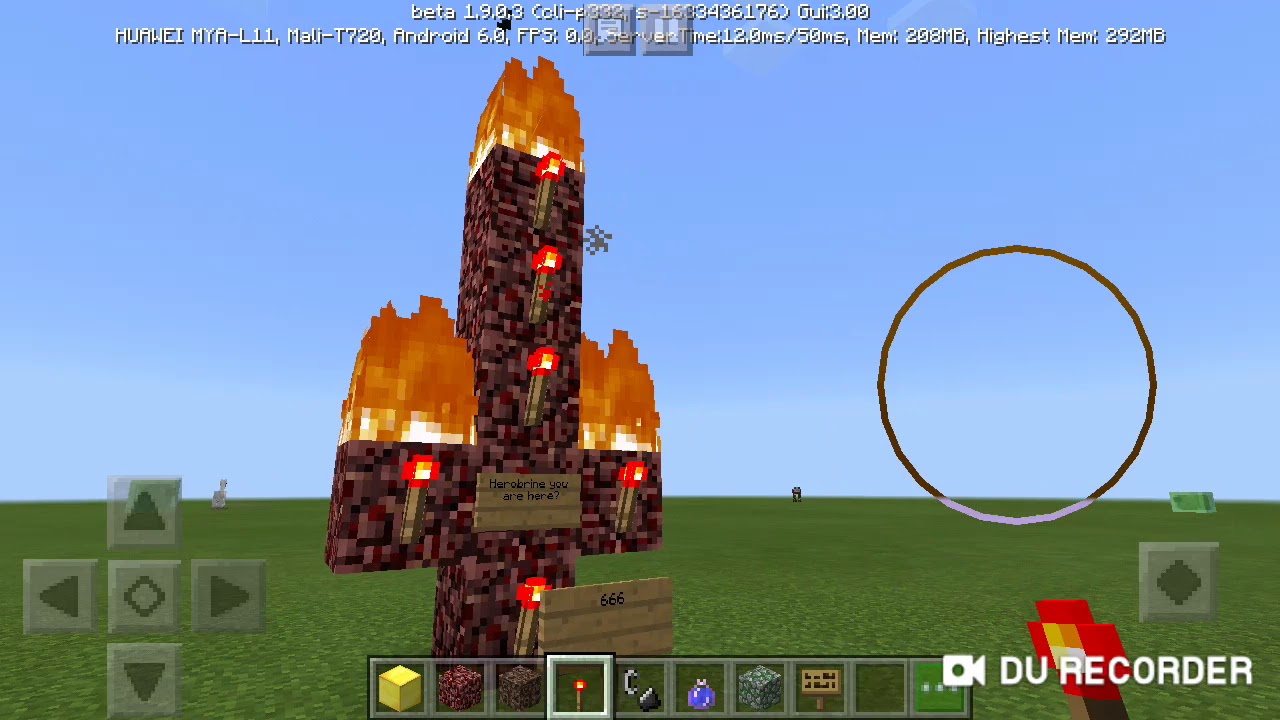 Creiamo dei rituali per evocare Herobrine su Minecraft pe - YouTube