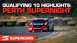 Qualifying 10 Highlights - Bunnings Trade Perth SuperNight | Supercars 2022