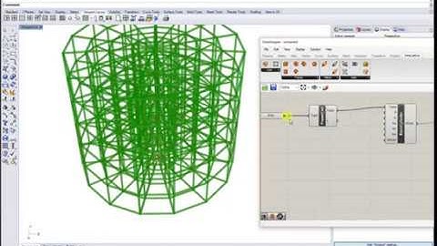 Lattice structure design for 3D Printing (cylinder)