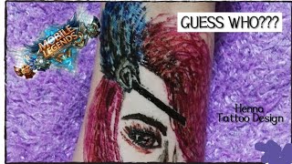 Mobile Legends Character Tattoo Design Lesley Ml Character Henna Tattoo Design Moba Heroes