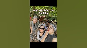 Dạo 1 vòng nhỏ tại Vườn Mận Trùm Lưới Chú Dũng Cái Bè Tiền Giang