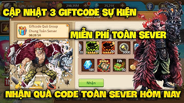 Huyền Thoại Hải Tặc | Cập Nhật 3 Giftcode Chung Mới Hôm Nay - Nhận Qùa Code Chung Toàn Sever