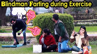 Blindman Farting In Public Prank @Waqasranaofficial