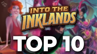 Our Top 10 Cards from Disney Lorcana Into the Inklands!