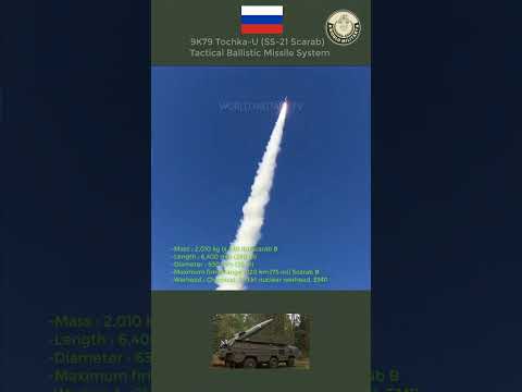 Video: Taktinė raketa „Tochka-U“: charakteristikos