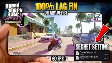How to Fix Lag in GTA VC Definitive Edition on Any Android | Best Settings & Tips 2025