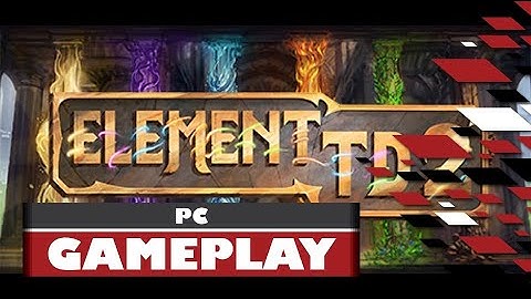 Element TD 2 (Multiplayer Tower Defense) - PC Indie Gameplay