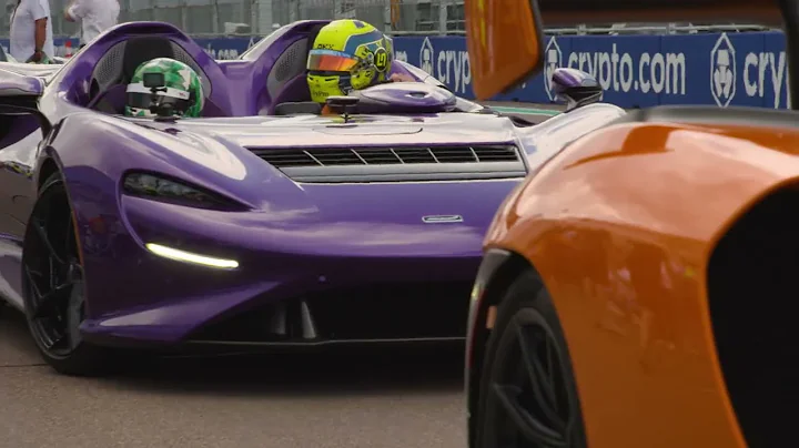 McLaren x Miami GP Ceremonial First Lap