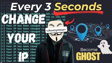 Change IP Automatically in every 3 seconds using Kali Linux | Become a Real Anonymous Ghost