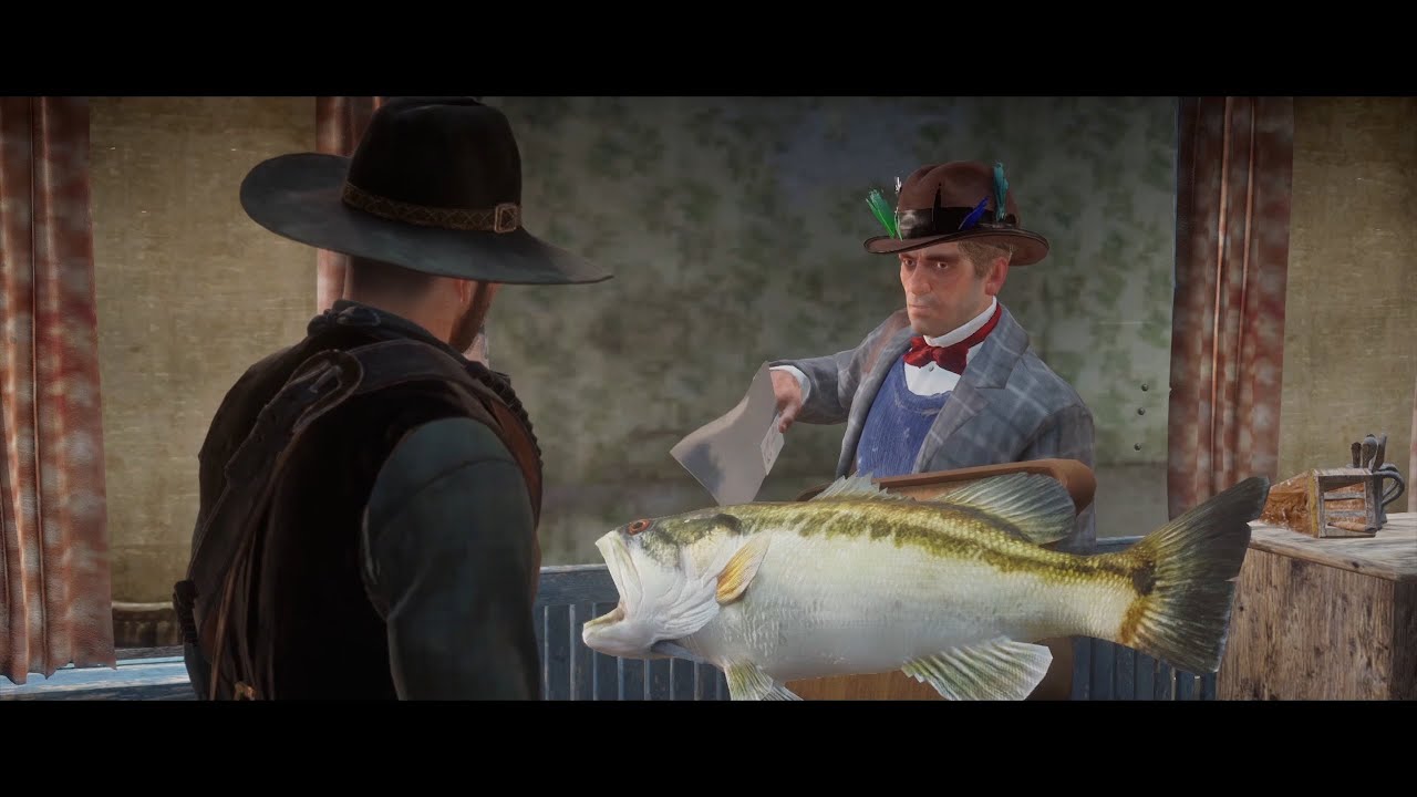 Arthur Morgan meets Jeremy Gill the famous fisherman | Red Dead ...
