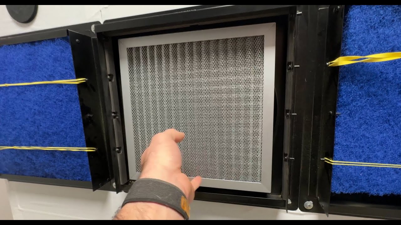 Electrostatic Air Filters For Mining Shed