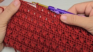 FANTASTIC!🧶❤️Very Simple and Beautiful Crochet pattern/ Crochet baby blanket