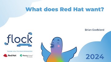 Flock 2024   What does Red Hat want?