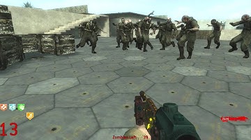 CoD WaW: Custom Zombie Map Training Second Attempt SOLO (Part 2) (PC) ᴴᴰ