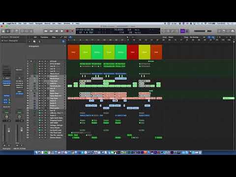 Logic Pro X - Quick Tips -  Resize project to fit arrange window