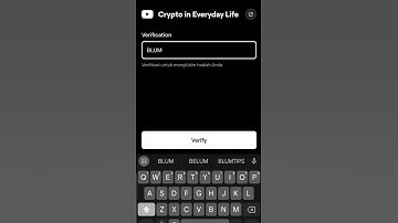 Crypto in Everyday Life! Blum Code? Answer?? #airdropupdate #airdrop #blum #blumanswer #blumcode