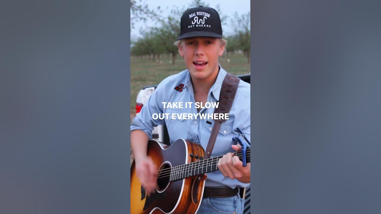 “TAKE IT SLOW” OUT EVERYWHERE #newmusic #countrymusic #hudsonwestbrook #music