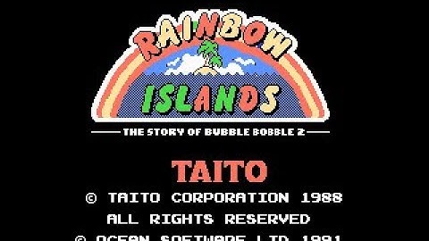 Rainbow Islands (Ocean Software) Review for the NES by John Gage