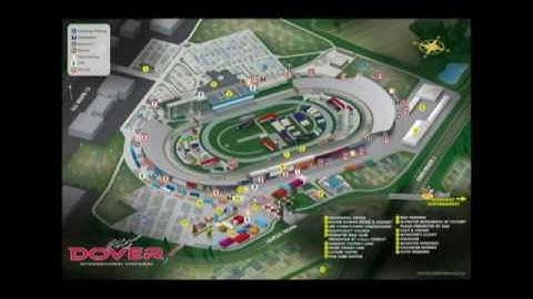 International Speedway Map - Illustrator Time-Lapse Creation Video