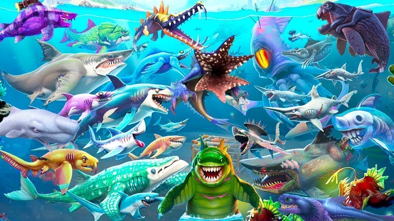 Взломанная версия hungry shark world. Игра Хангри Шарк. Хангри Шарк ворлд. Хангри Шарк World. Hungry Shark World акулы.