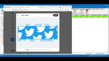 Set Full Name, Profile Picture, Background Picture and Bio When Creating Twitter Account with TAP