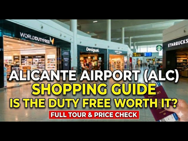 how much is tobacco in alicante airport What’s Inside Alicante Airport? Departures & Shopping Tour