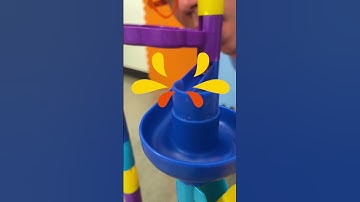 Which Marble Will Win the Race? 🏆✨ #blippi #fun #game