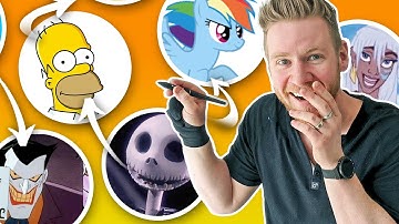 Drawing Character Style-swaps I definitely SHOULDN