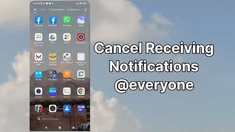 How to turn off @everyone tag notifications on Facebook