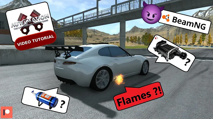 (Tutorial) Flames + Supercharger + NOS on Any Automation Car.