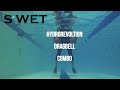 Swet pool workout  hydrorevolution drag bell combo