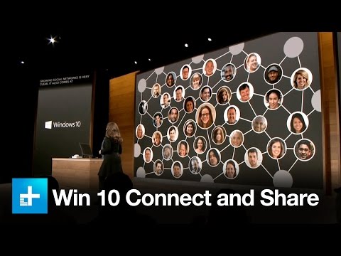 Microsoft Creators Update Connect and Share