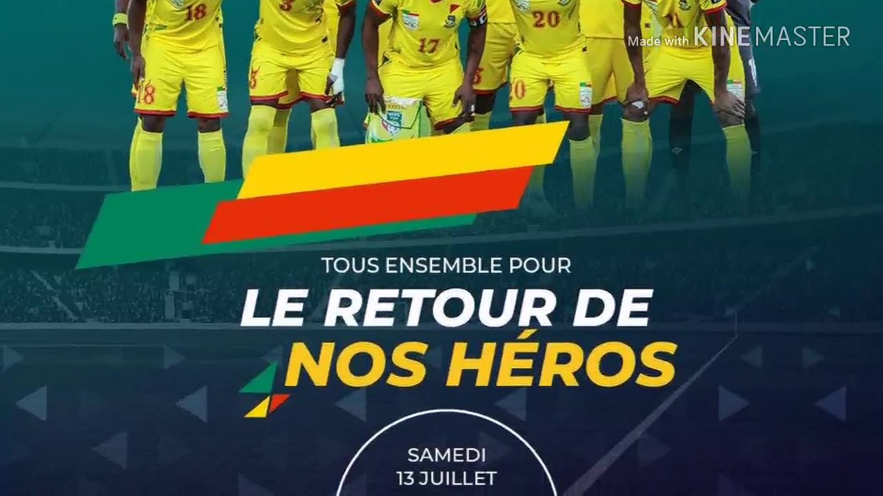 Arrivé des Écureuils du Bénin à Cotonou (vidéo) partie 1