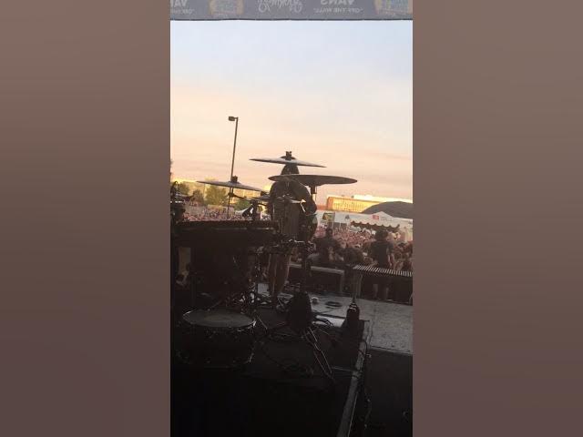 BACKSTAGE Mayday Parade - Denver, CO - July 1, 2018 “Piece of your heart”