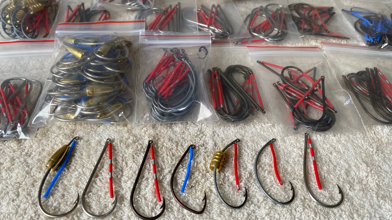 Về thêm các mẫu lưỡi thủ công chuyên câu lure cá lóc 