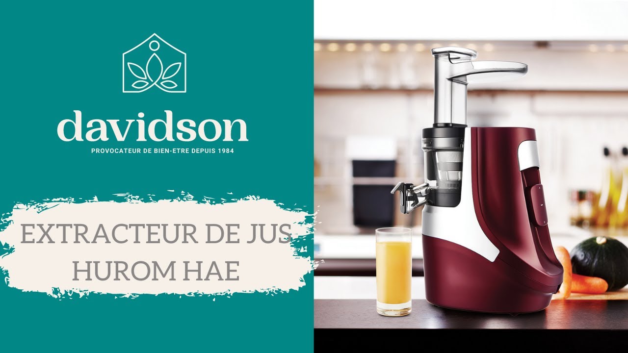 Extracteur de jus HUROM HAE - TEST + UNBOXING 