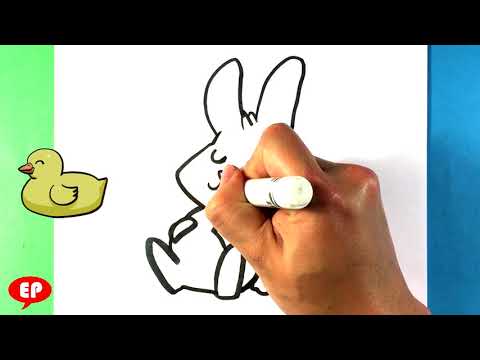 how-to-draw-a-bunny-sleeping---cute-art---easy-pictures-to-draw---drawing-for-beginners-and-kids