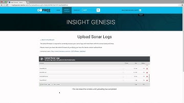 Upload sonar from Simrad chartplotter to create custom C-MAP Genesis map