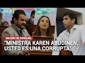 Duros cuestionamientos de David Racero e Inti Asprilla contra Karen Abudinen en moción de censura