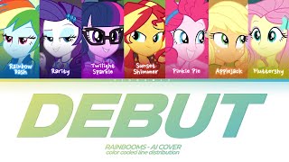 Download Lagu MLP EG: The RAINBOOMS - “DEBUT” by Katseye | AI COVER MP3