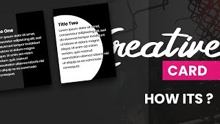 Celebrity Creative Card Hover Effects | How Its Profile