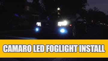2010 - 2013 Chevy Camaro LED Fog Lights for Cars Upgrade & Install