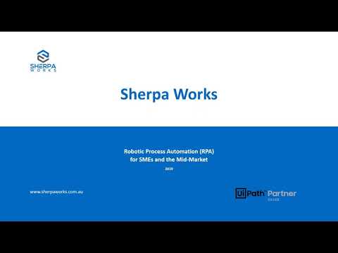 Sherpa Works Invoice Processing Using UiPath AI