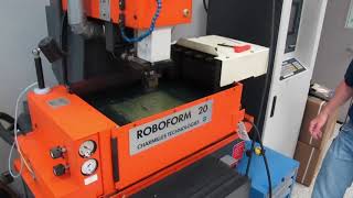 Charmilles Roboform 20 CNC Electronic Discharge Machine (EDM) with 4 Position Electrode Changer